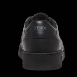 Basket FENDI Match noir gris semelle noire