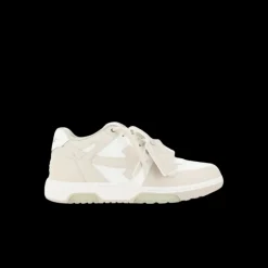 Baskets OFF WHITE Out of Office polyester beige blanc