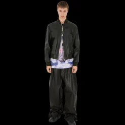 Baskets sneakers BURBERRY cuir noir chevalier Equestrian Knight