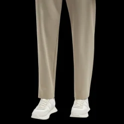 Baskets Sneakers MONCLER Pacey nylon daim blanc logo talon