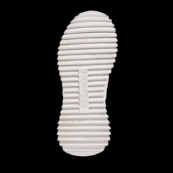 Baskets Sneakers MONCLER Pacey nylon daim blanc logo talon