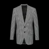 Blazer droit bouton TOM FORD laine motif pied-de-poule