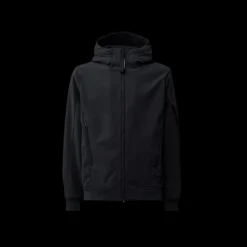 Blouson à capuche CP COMPANY CP Shell-R bleu nuit lentille