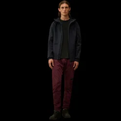 Blouson à capuche CP COMPANY CP Shell-R bleu nuit lentille