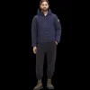 Blouson doudoune CANADA GOOSE Lodge down hoody nylon bleu marine