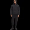 Blouson doudoune CANADA GOOSE Lodge Down Hoody nylon noir black label