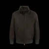 Blouson peau lainée agneau BRIONI Shearling marron