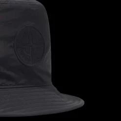 Bob STONE ISLAND nylon métal irisé noir patch logo