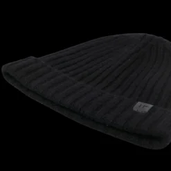 Bonnet TOM FORD cachemire côtelé noir