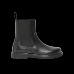 Bottine Chelsea LOEWE Blaze cuir veau pull-up noir