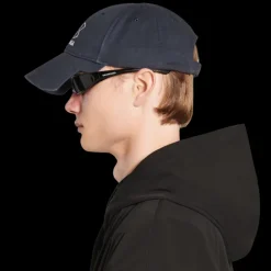 Casquette BALENCIAGA Under Armour® coton noir délavé logo blanc
