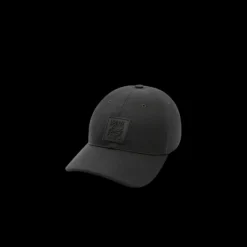 Casquette LOEWE toile noir patch anagram gomme