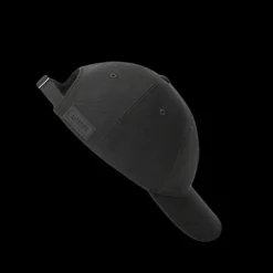 Casquette LOEWE toile noir patch anagram gomme