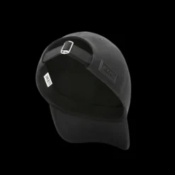 Casquette LOEWE toile noir patch anagram gomme