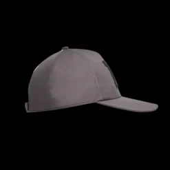 Casquette MONCLER toile coton gris monogramme M