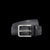 Ceinture Classique BERLUTI 35 mm Cuir Nero Grigrio