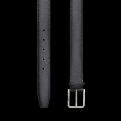 Ceinture Classique BERLUTI 35 mm Cuir Nero Grigrio