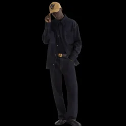 Ceinture réversible FENDI cuir marron toile FF marron boucle métal doré