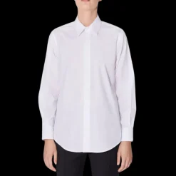 Chemise manche longue BARBARA BUI popeline coton blanc