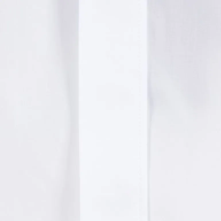 Chemise manche longue DOLCE & GABBANA Martini coton blanc col Kent