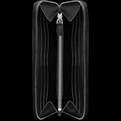 Compagnon BERLUTI Portefeuille Zippé Itauba Neo Cuir Scritto noir