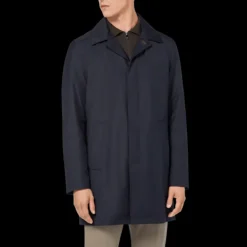 CORNELIANI Imperméable intérieur détachable bleu marine