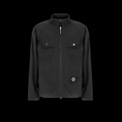 Coupe Vent veste zippée ST-95 Cavor nylon recyclé noir