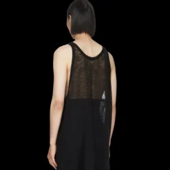 Débardeur RICK OWENS CUNT TANK laine vierge noire