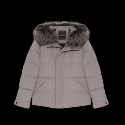 DDOUNE GRIS CLAIR COL RENARD GRIS