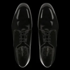 Derbies DOLCE & GABBANA Raffaello cuir veau brossé noir brillant