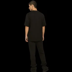 DOLCE & GABBANA Bas jogging noir ceinture monogramme broderie DG