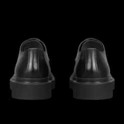 DOLCE & GABBANA Chaussures derbies City Trek cuir veau brossé noir