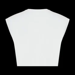 DOLCE  & GABBANA T-shirt court jersey coton logo DG patch brodé rose jaune