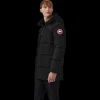 Doudoune à capuche CANADA GOOSE Lawrence nylon noir mat