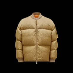 Doudoune Centaurus Bomber nylon croco vert Moncler x Roc Nation by Jay-Z