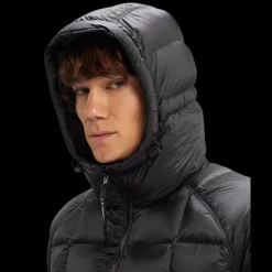 Doudoune CP COMPANY courte capuche DD Shell nylon noir