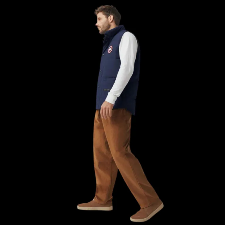 Doudoune sans manches Canada Goose bleu marine Freestyle