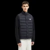 Doudoune sans manches MONCLER Barthe gilet nylon mat bleu marine