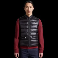 Doudoune sans manches MONCLER Gilet Gui repliable nylon noir