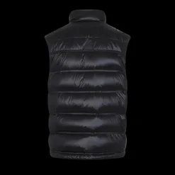 Doudoune sans manches Nantu gilet noir brillant Moncler Grenoble