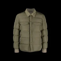 Doudoune TOM FORD Techno Ottoman matelassée vert kaki