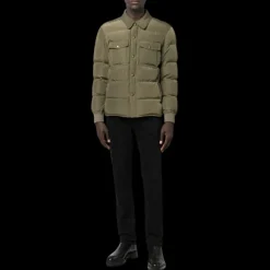 Doudoune TOM FORD Techno Ottoman matelassée vert kaki