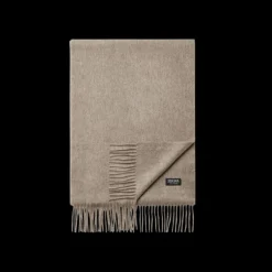 Echarpe  ZEGNA Cachemire beige franges