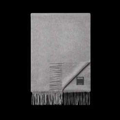 Echarpe  ZEGNA Cachemire gris franges