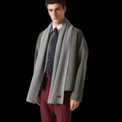 Echarpe ZEGNA cachemire grise
