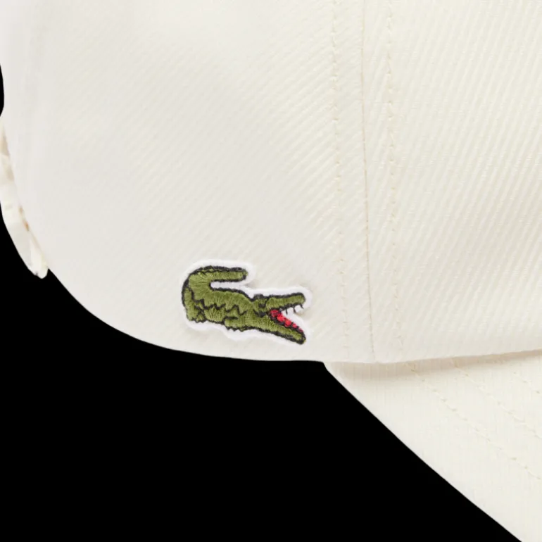 Fashion Show LACOSTE Casquette laine mélangée blanc patch Tennis