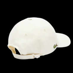 Fashion Show LACOSTE Casquette laine mélangée blanc patch Tennis