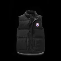 Gilet CANADA GOOSE Freestyle Crew doudoune sans manches Noir