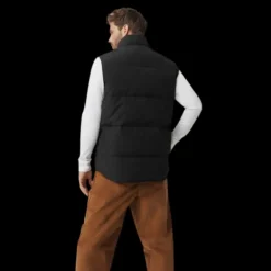 Gilet CANADA GOOSE Freestyle Crew doudoune sans manches Noir