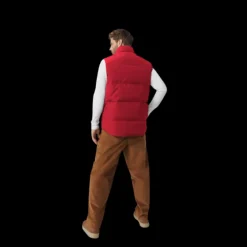 Gilet CANADA GOOSE Freestyle Crew doudoune sans manches Rouge